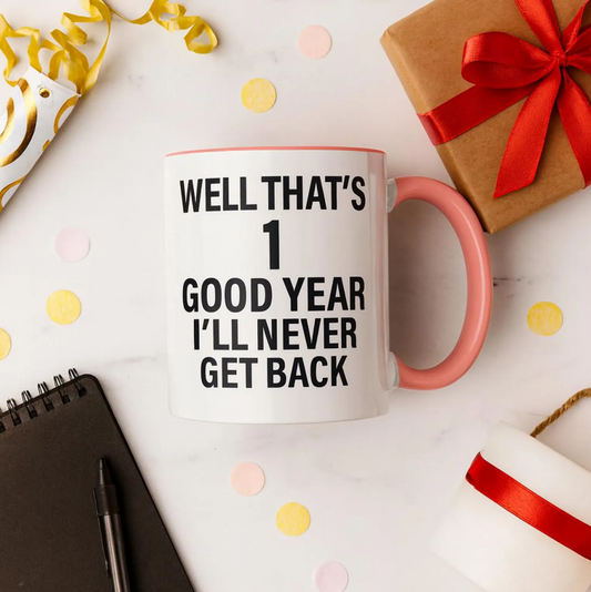 1 year work anniversary mug, Funny first work anniversary gift, 1 year anniversary for work mug, 1 year work anniversary gift